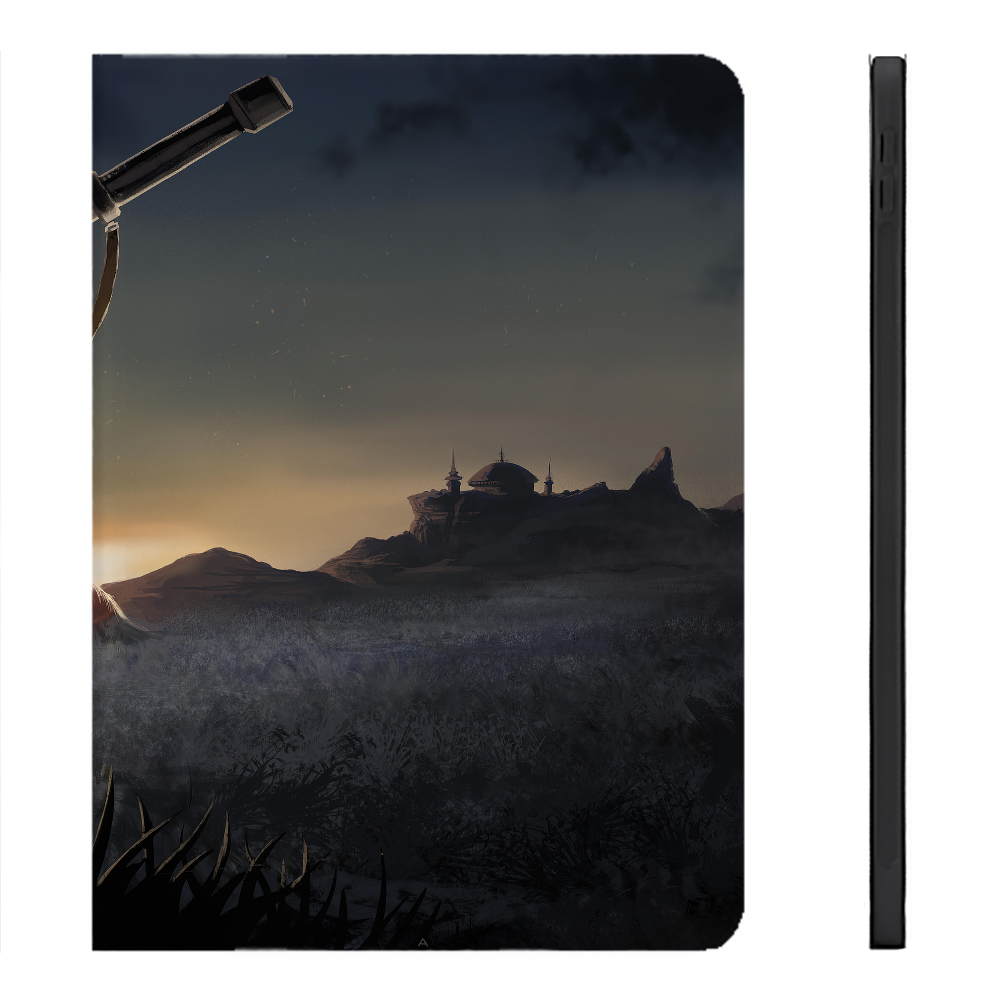 （画像用） スター・ウォーズ Star Wars IPadケース ペンホルダー付き ブックスタイルデザイン